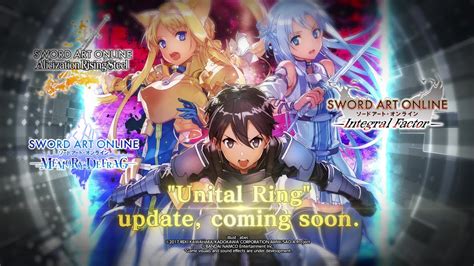 SAO Mobile Game "Unital Ring" Update Celebration Trailer - YouTube