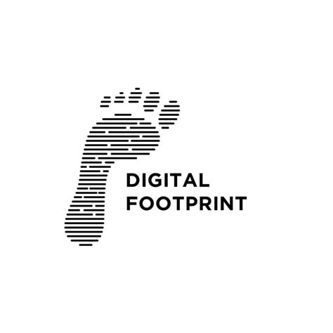 Digital Footprint logo icon design illustration 22206356 Vector Art at Vecteezy