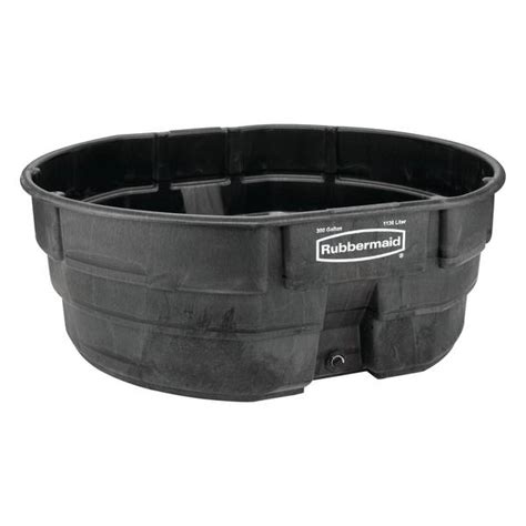 Rubbermaid Commercial Products 300 Gallon Stock Tank - FG424700BLA | Blain's Farm & Fleet