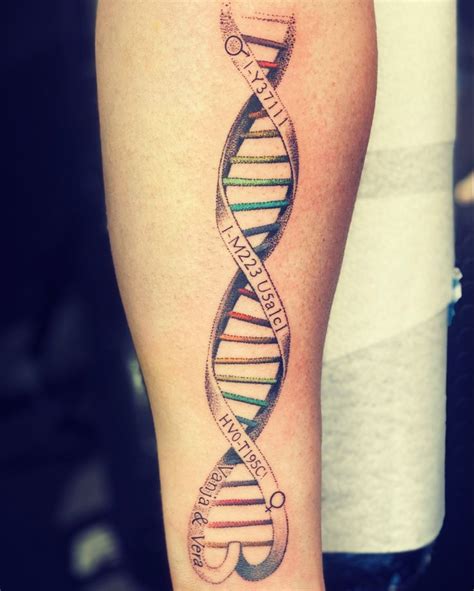 DNA Tattoo | Эскиз тату, Тату