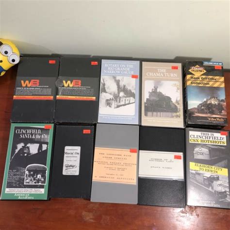 Vintage Lot Of 23 Train VHS Railroad Train RR Tapes VIDEO | eBay