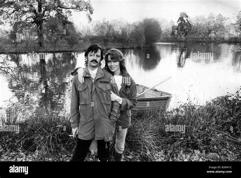 Former Beatles drummer Ringo Starr with his Wife Barbara Starr November ...