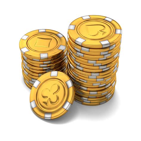 Gold Poker Chips Png