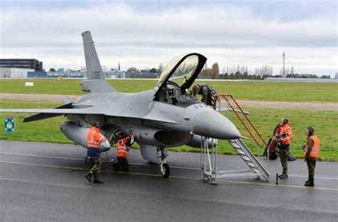 International hub for F-16 pilot training takes shape as first Five F-16 aircraft of the Royal ...