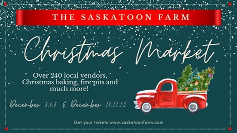 5th Annual Christmas Market at The Saskatoon Farm