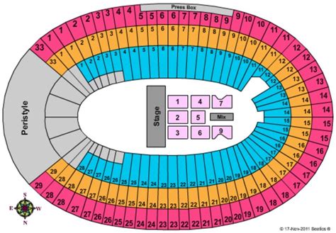 Los Angeles Memorial Coliseum Tickets in Los Angeles California ...