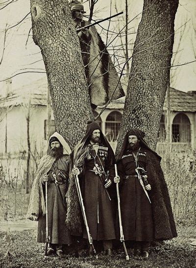 A group of Mingrelians at the end of the 19th century. Georgia Country ...