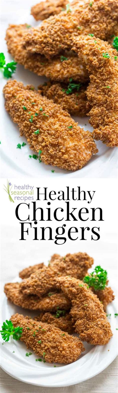 healthy chicken fingers - Healthy Seasonal Recipes