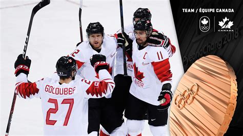 Team Canada wins men's hockey bronze in PyeongChang - Team Canada ...