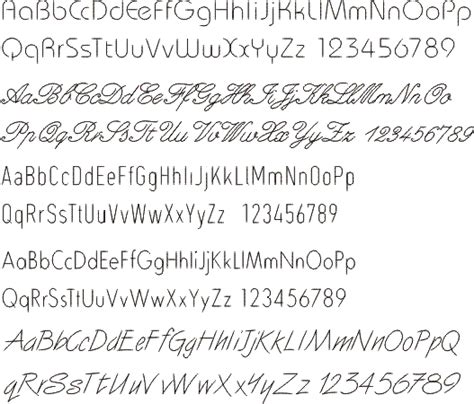 Engraving Fonts | 17 Single Line Fonts for Engraving Machines