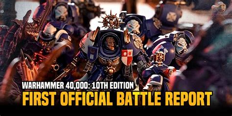 Warhammer+ Debuts First Warhammer 40K: 10th Edition Battle Report - Watch For Free - Bell of ...