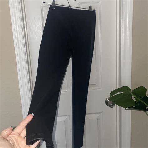 Zara Women's Black Leggings | Depop