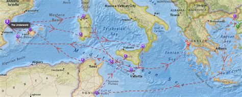 An Interactive Map of Odysseus' 10-Year Journey in Homer's Odyssey | Open Culture