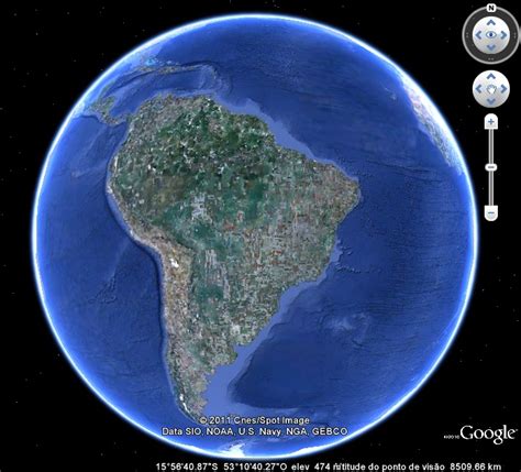 SATÉLITE AO VIVO - FOTOS DO GOOGLE EARTH E NASA - IMAGENS INCRÍVEIS DA TERRA