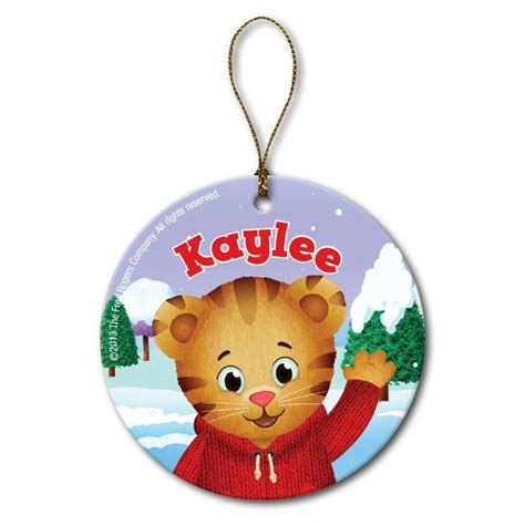 Daniel Tiger's Neighborhood Hello Daniel Christmas Ornament from PBS ...