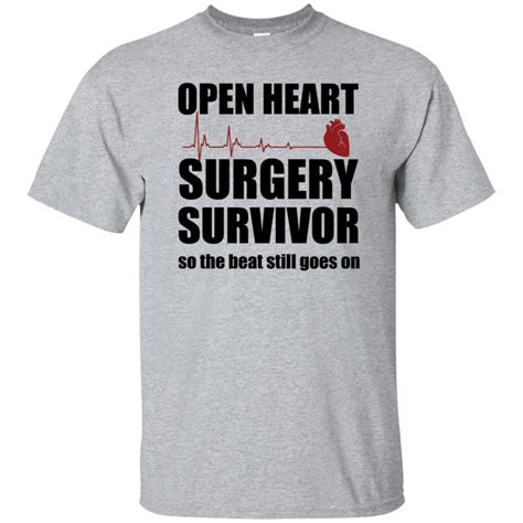 Open Heart Surgery T Shirts - 10% Off - FavorMerch | Open heart surgery ...