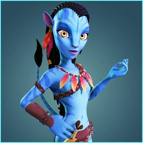 Joao Engler - Stylized Avatar Navi - Fan Art