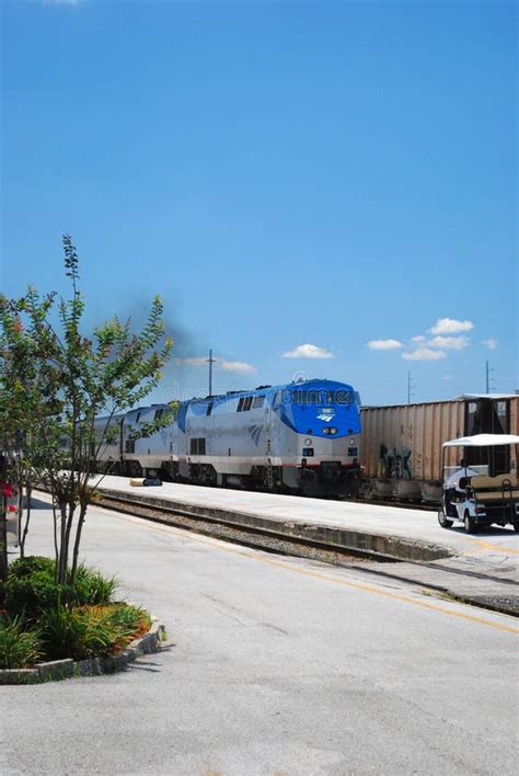 Amtrak Train editorial image. Image of trip, approaches - 93174385