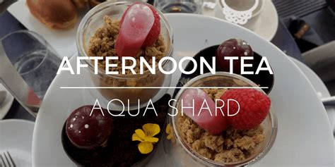 Afternoon Tea at Aqua Shard – What Kirsty did next