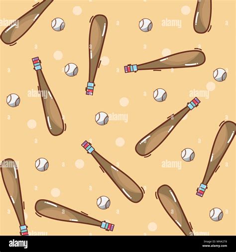 Baseball bats background Stock Vector Image & Art - Alamy