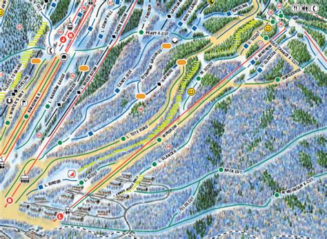 Sugarloaf Mountain Ski Trail Map