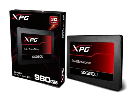 ADATA announces SX950U 2.5-inch SATA SSD