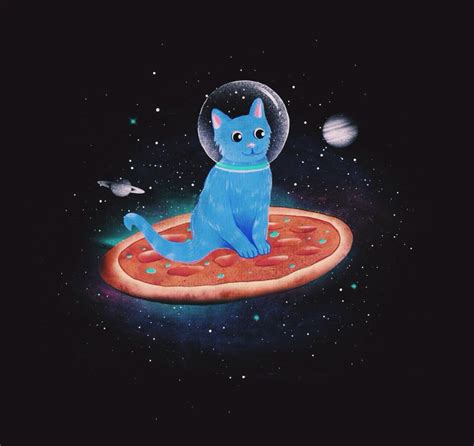 CAT PIZZA SPACE OMG YES by dandingeroz on DeviantArt