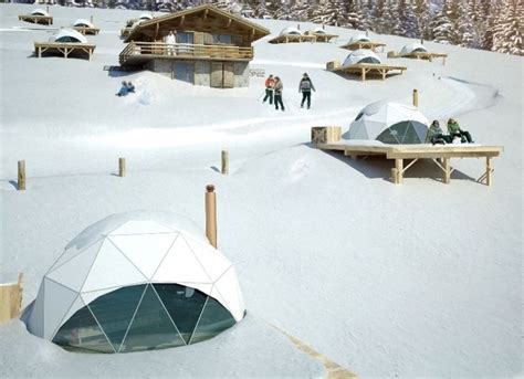 8m diameter geodesic winter dome tent, geodesic winter tent with ...