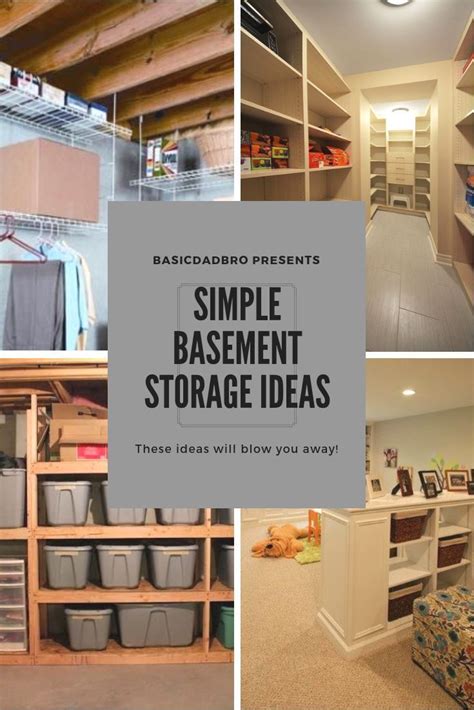 Creative Finished Basement Storage Solutions (With images) | Basement remodeling, Basement ...