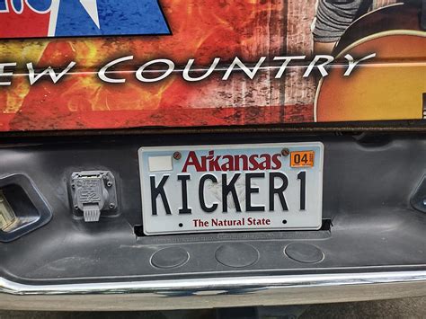 Have You Seen These Arkansas Customized License Plates?