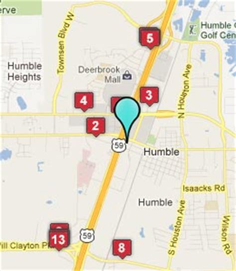 Humble Tx Zip Code Map - Map