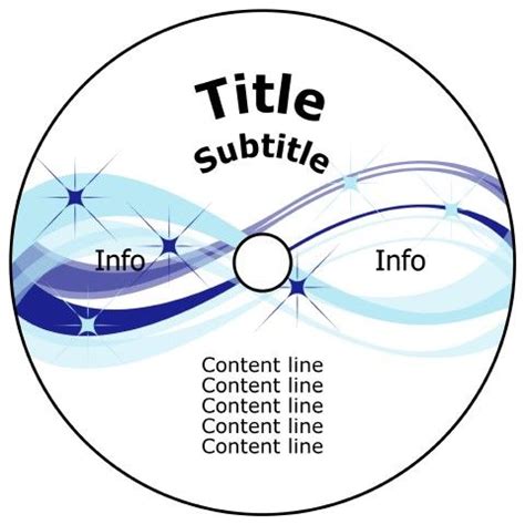 Free download DVD label template, print DVD labels, custom DVD labels