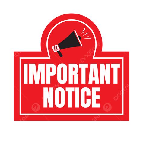 Important Notice Clipart Full Size Clipart 2336224 Pi - vrogue.co