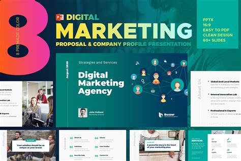 Digital Marketing Presentation Template