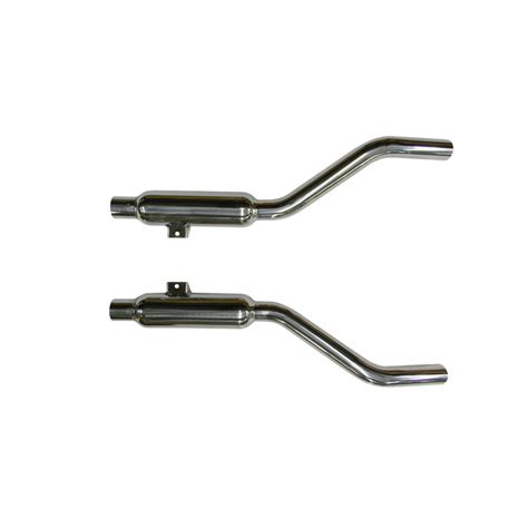 Terrys Jaguar Parts: XKE 4.2 1968 - 1971 Except 2+2 Stainless Steel Exhaust System