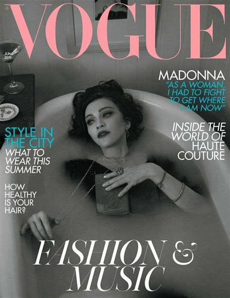 British Vogue Magazine June 2019: MADONNA COVER & FEATURE - YourCelebrityMagazines