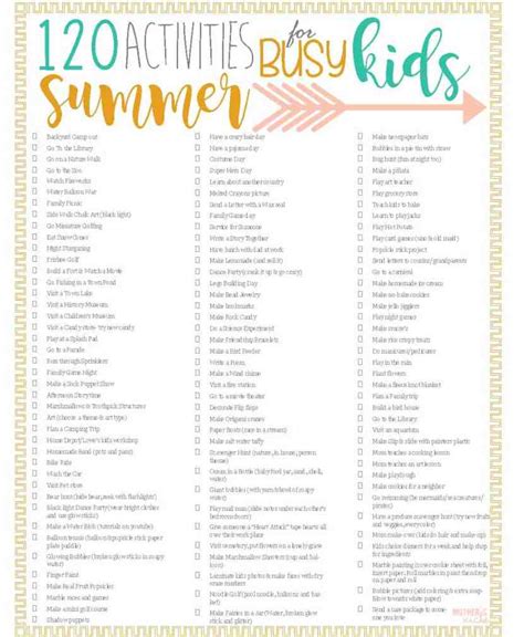 120 Summer Ideas: Fun Things to Do in the Summer with the Kids (Plus: Summer writing prompts ...