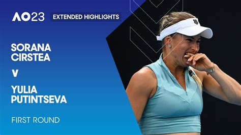 Sorana Cirstea v Yulia Putintseva Extended Highlights | Australian Open ...