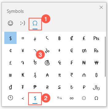 Alt Code Shortcuts for Currency Symbols – WebNots