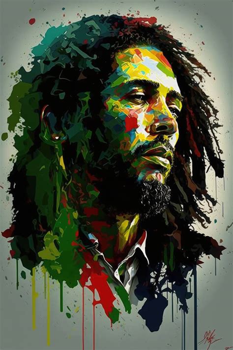 Bob Marley Graffiti Wallpaper