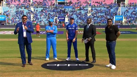 ICC World Cup 2023: England win the toss and elect to field first ...