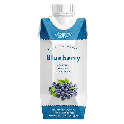 The Berry Company Blueberry Juice Drink 330Ml | Buy health products at Healthy U | Online health ...