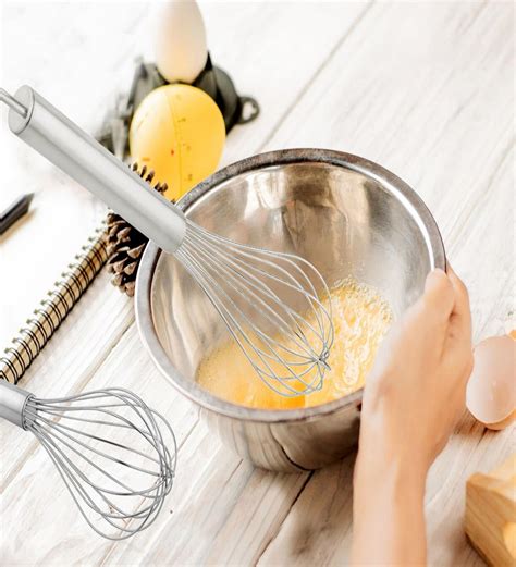 Buy Oslo Stainless Steel Silver 1 Piece Whisks at 20% OFF by URBANSPOON | Pepperfry