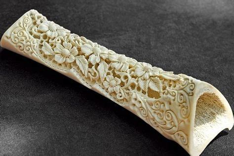 Carved Cow Femur | Bone carving, Skull carving, Bone crafts