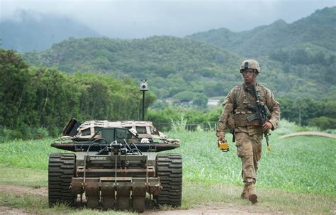The Army is working on combat-deployable robots