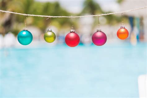 Christmas Pool Decorations for the Holidays | Clear Water Pools Atlanta