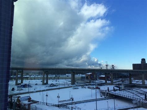 Winter storm approaching Buffalo, NY : pics