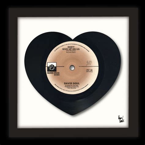 Don't Give Up On Us - David Soul (1976) - Kenny Deane Vinyl Art