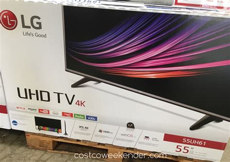 LG 55UH615A 55" 4K UHD LED LCD TV | Costco Weekender