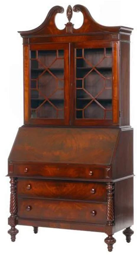 37: Early 1900's Sheraton revival secretary. Skandia Fu - Aug 27, 2004 | Flomaton Antique ...